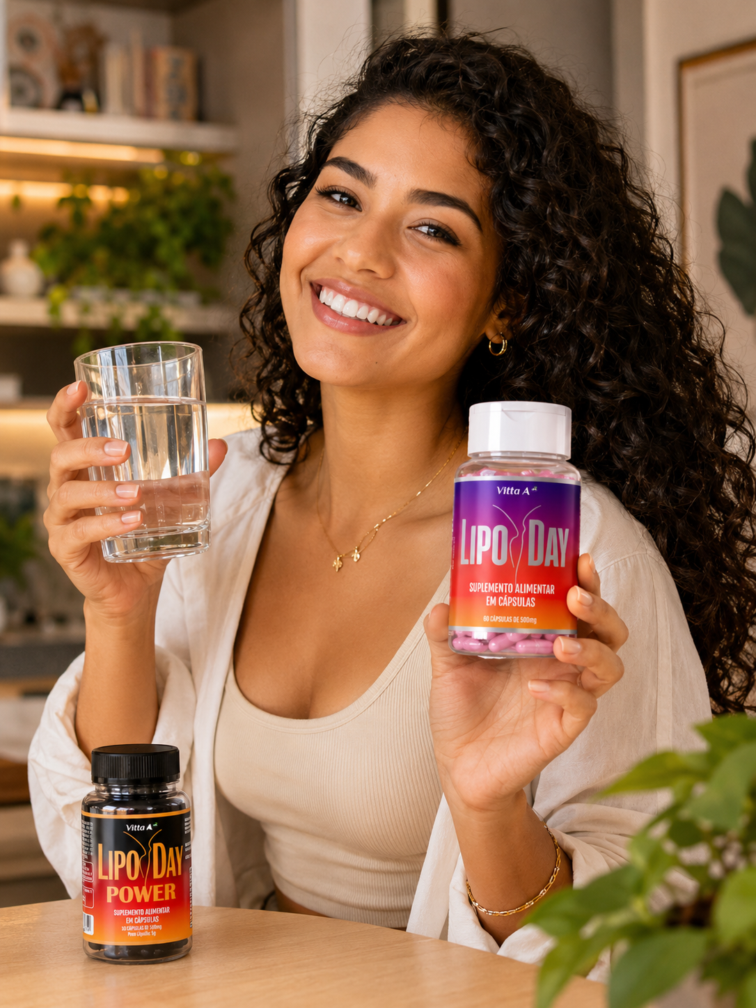 Cliente com produto Blessy